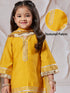 Girl's' Kurta Set With Dupatta